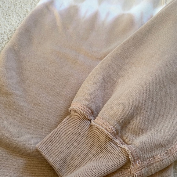 Abercrombie & Fitch Tan and Brown Dyed Soft Pullover - Picture 9 of 10